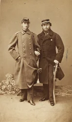 El Príncipe de Gales y el Príncipe Heredero Federico de Dinamarca